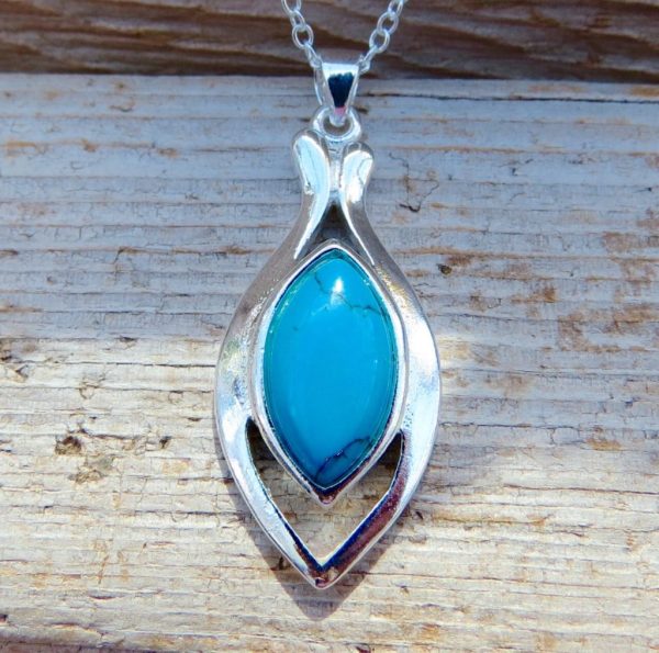 Blue Stone Necklace